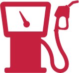 Icon of gas fuel pump