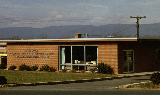 The first branch of the Roanoke General Electric Employees Federal Credit Union