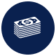 blue money icon