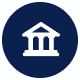 blue bank icon