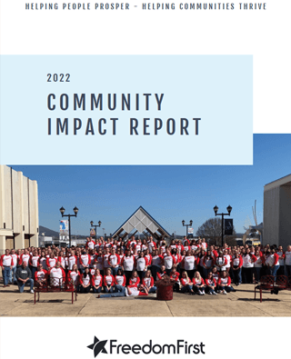 Cover of the 2022 Community Impact Report