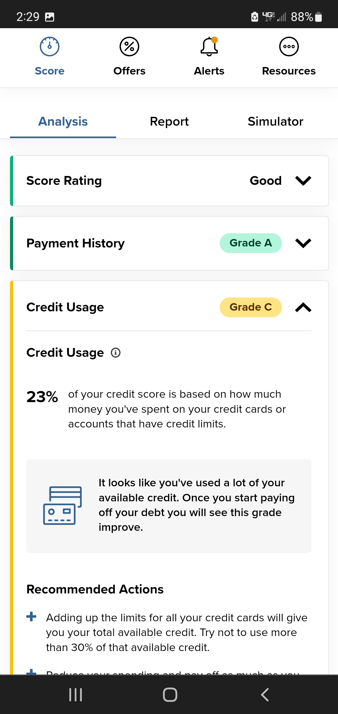 Analyze Your Credit Score